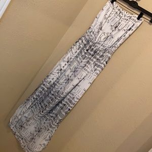 AVALEIGH strapless maxi dress